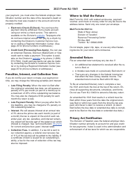 Instructions for Form NJ-1041 New Jersey Income Tax Fiduciary Return - New Jersey, Page 16