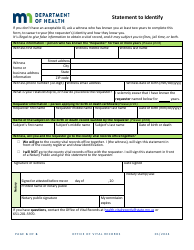 Homeless Youth Birth Certificate Request - Minnesota, Page 6