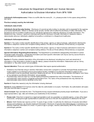 Form SFN1059 Authorization to Disclose Information - North Dakota, Page 2