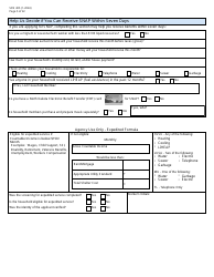 Form SFN405 Application for Assistance - North Dakota, Page 7
