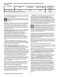Instructions for IRS Form 990, 990-EZ Schedule A Public Charity Status and Public Support, Page 11