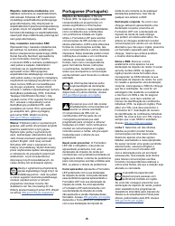 Instructions for Schedule LEP Request for Change in Language Preference, Page 9