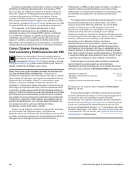 Instrucciones para IRS Formulario 943 (SP) Declaracion Del Impuesto Federal Anual Del Empleador De Empleados Agropecuarios (Spanish), Page 22