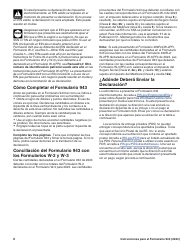 Instrucciones para IRS Formulario 943 (SP) Declaracion Del Impuesto Federal Anual Del Empleador De Empleados Agropecuarios (Spanish), Page 8