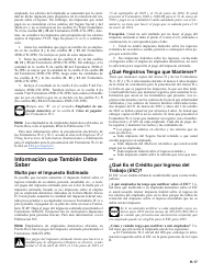 Instrucciones para IRS Formulario 1040 (SP) X Anexo H Impuestos Sobre El Empleo De Empleados Domesticos (Spanish), Page 17