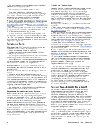 Instructions for IRS Form 1116 Foreign Tax Credit (Individual, Estate, or Trust), Page 2