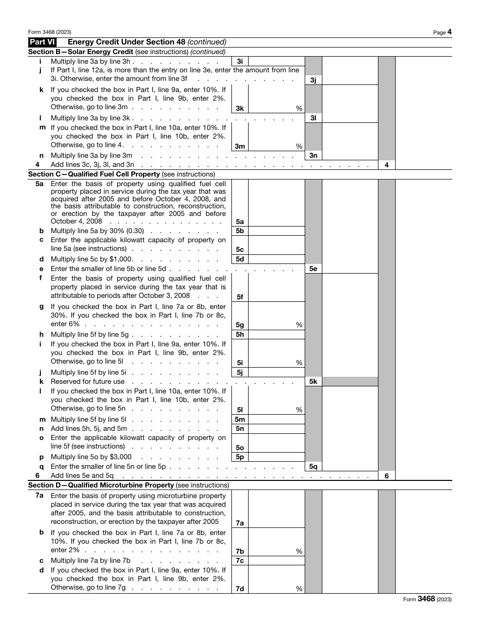 IRS Form 3468 Investment Credit, Page 4