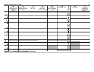 IRS Form 5471 Schedule Q Cfc Income by Cfc Income Groups, Page 4