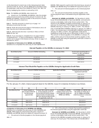 Instructions for IRS Form 8038-CP Schedule A Return for Credit Payments to Issuers of Qualified Bonds, Page 9