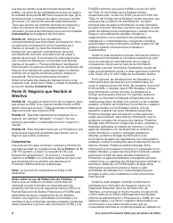 Instrucciones para IRS Formulario 8300 (SP) Informe De Pagos En Efectivo En Exceso De $10,000 Recibidos En Una Ocupacion O Negocio (Spanish), Page 6