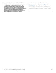 Instrucciones para IRS Formulario 8300 (SP) Informe De Pagos En Efectivo En Exceso De $10,000 Recibidos En Una Ocupacion O Negocio (Spanish), Page 7