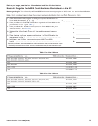 Instructions for IRS Form 8606 Nondeductible Iras, Page 13