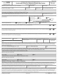 IRS Form 13551 Application to Participate in the IRS Acceptance Agent Program, Page 3