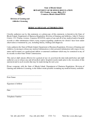 Athlete License Application - Rhode Island, Page 4