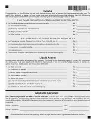 Property Tax Deferral Application for an Owner-Occupied Homestead - Maine, Page 2