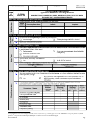 NPDES Form 2E (EPA Form 3510-2E) Application for Npdes Permit to Discharge Wastewater - Manufacturing, Commercial, Mining, and Silvicultural Facilities Which Discharge Only Nonprocess Wastewater, Page 7