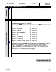 NPDES Form 2E (EPA Form 3510-2E) Application for Npdes Permit to Discharge Wastewater - Manufacturing, Commercial, Mining, and Silvicultural Facilities Which Discharge Only Nonprocess Wastewater, Page 9