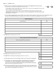 Form RP-459-C Application for Exemption for Persons With Disabilities and Limited Incomes - New York, Page 2