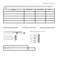 Form RP-467 Application for Senior Citizens Exemption - New York, Page 3