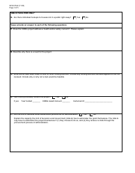 Form SFN61542 Community Development Block Grant (Cdbg) Preapplication - North Dakota, Page 3
