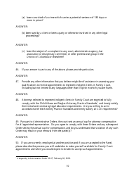 Family Court Panel Application - Washington, D.C., Page 10
