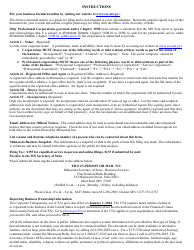 Minnesota Business Corporation Articles of Incorporation - Minnesota, Page 4