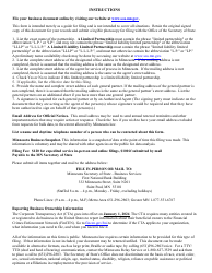 Minnesota Limited Partnership Certificate of Limited Partnership - Minnesota, Page 4