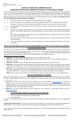 Form 10-32 Notice of Defective Carrier Issued by Signature Verification Committee or Early Voting Ballot Board - Texas (English/Spanish)