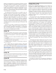 Instrucciones para IRS Formulario 1040 (SP) Anexo F Ganancias O Perdidas De Negocio Agropecuario (Spanish), Page 10