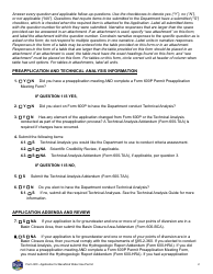 Form 600 Application for Beneficial Water Use Permit - Montana, Page 2