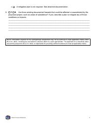 Form 600-BCA Application for Beneficial Water Use Permit - Basin Closure Addendum - Montana, Page 2