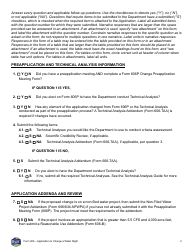Form 606 Application to Change a Water Right - Montana, Page 2