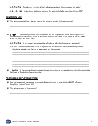 Form 606 Application to Change a Water Right - Montana, Page 9