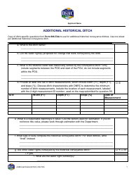 Document preview: Form 606-TAA Additional Historical Ditch - Montana