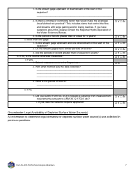 Form 600-TAA Application for Beneficial Water Use Permit - Technical Analysis Addendum - Montana, Page 7