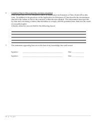 Form 637 Reinstatement Request for a Provisional Permit or Change Authorization - Montana, Page 2