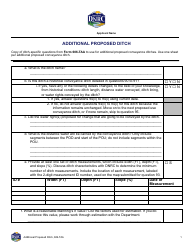 Document preview: Additional Proposed Ditch - Montana