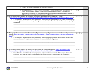 Form 600P Preapplication Meeting Form - Montana, Page 18