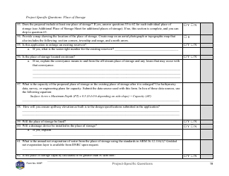 Form 600P Preapplication Meeting Form - Montana, Page 19