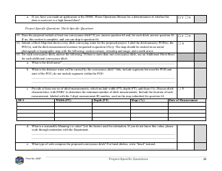 Form 600P Preapplication Meeting Form - Montana, Page 20