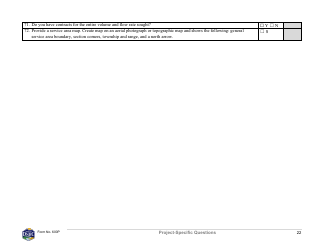 Form 600P Preapplication Meeting Form - Montana, Page 22