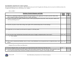 Form 600P Preapplication Meeting Form - Montana, Page 23