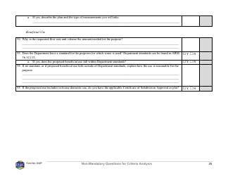 Form 600P Preapplication Meeting Form - Montana, Page 25