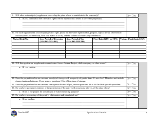 Form 600P Preapplication Meeting Form - Montana, Page 5