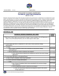 Form 606-TAA Application to Change a Water Right Technical Analysis Addendum - Montana