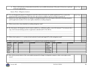 Form 606P Preapplication Meeting Form - Water Right Change - Montana, Page 20