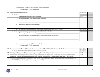 Form 606P Preapplication Meeting Form - Water Right Change - Montana, Page 25