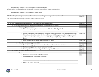 Form 606P Preapplication Meeting Form - Water Right Change - Montana, Page 26