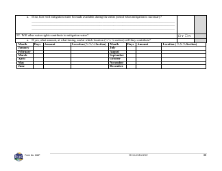 Form 606P Preapplication Meeting Form - Water Right Change - Montana, Page 30