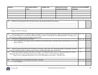 Form 606P Preapplication Meeting Form - Water Right Change - Montana, Page 32
